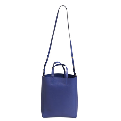 Celine Blue with Gold Tote Bag
