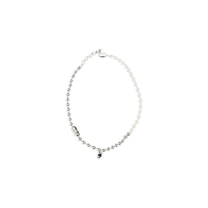 Alexander McQueen White Brass Necklace