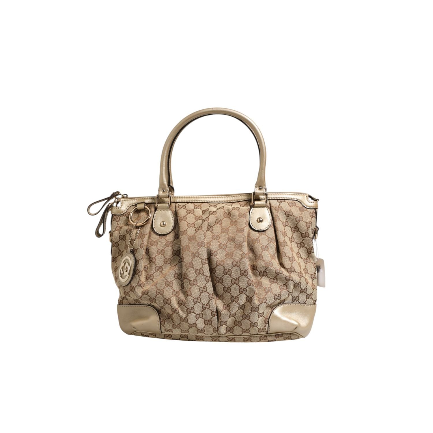 Gucci Canvas Sukey Satchel