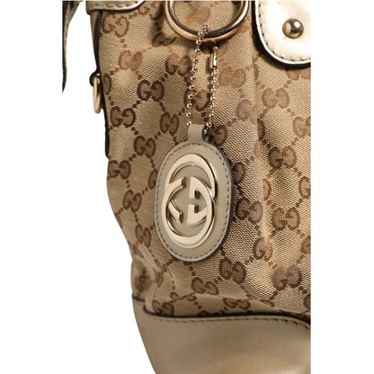 Gucci Canvas Sukey Satchel