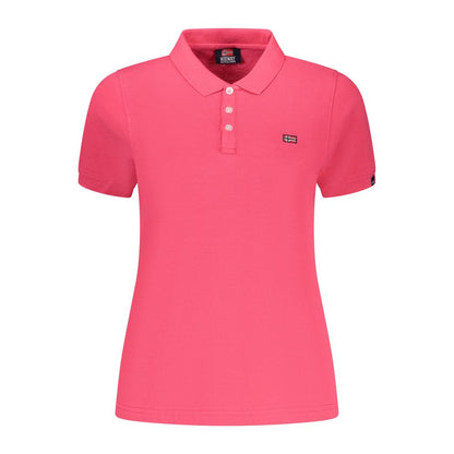 Norway 1963 Rosa Cotton Womens Polo