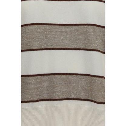 Brunello Cucinelli Beige Wool Oves Aries Sweatshirt