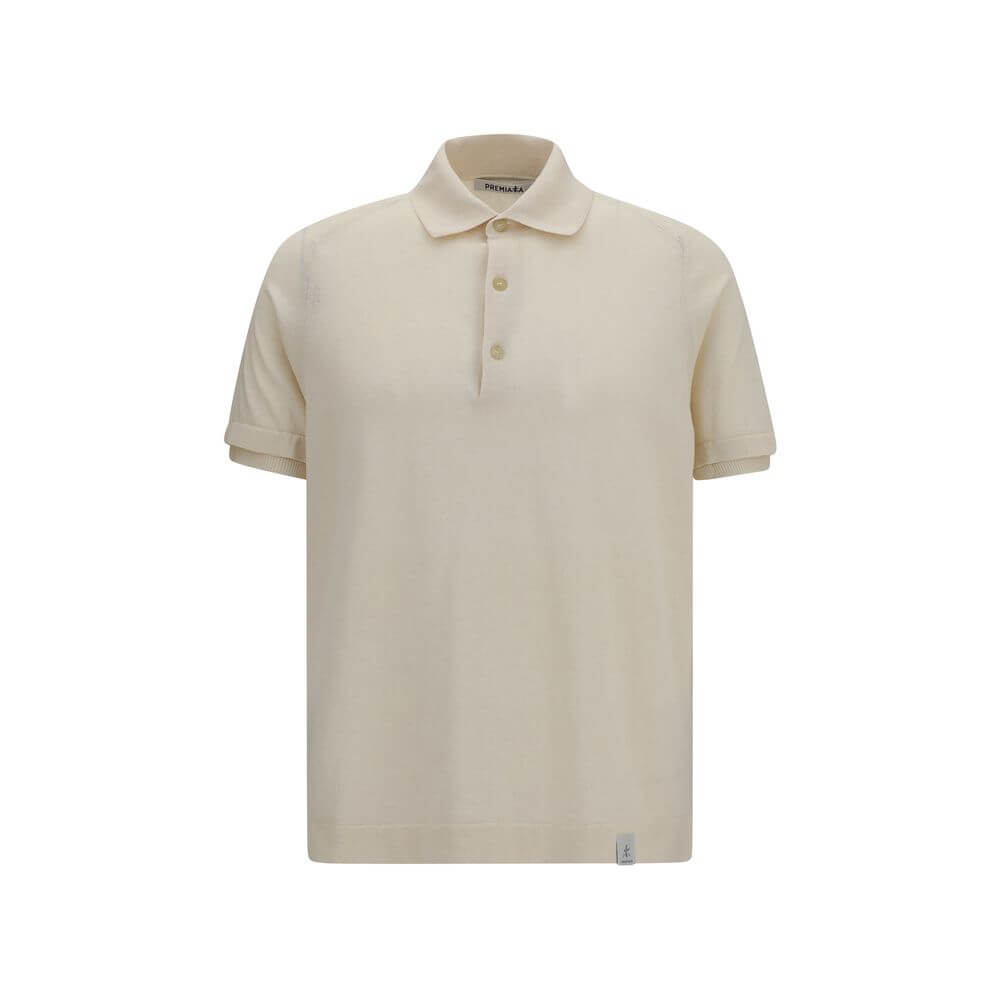 Premiata Beige Cotton Polo Shirt
