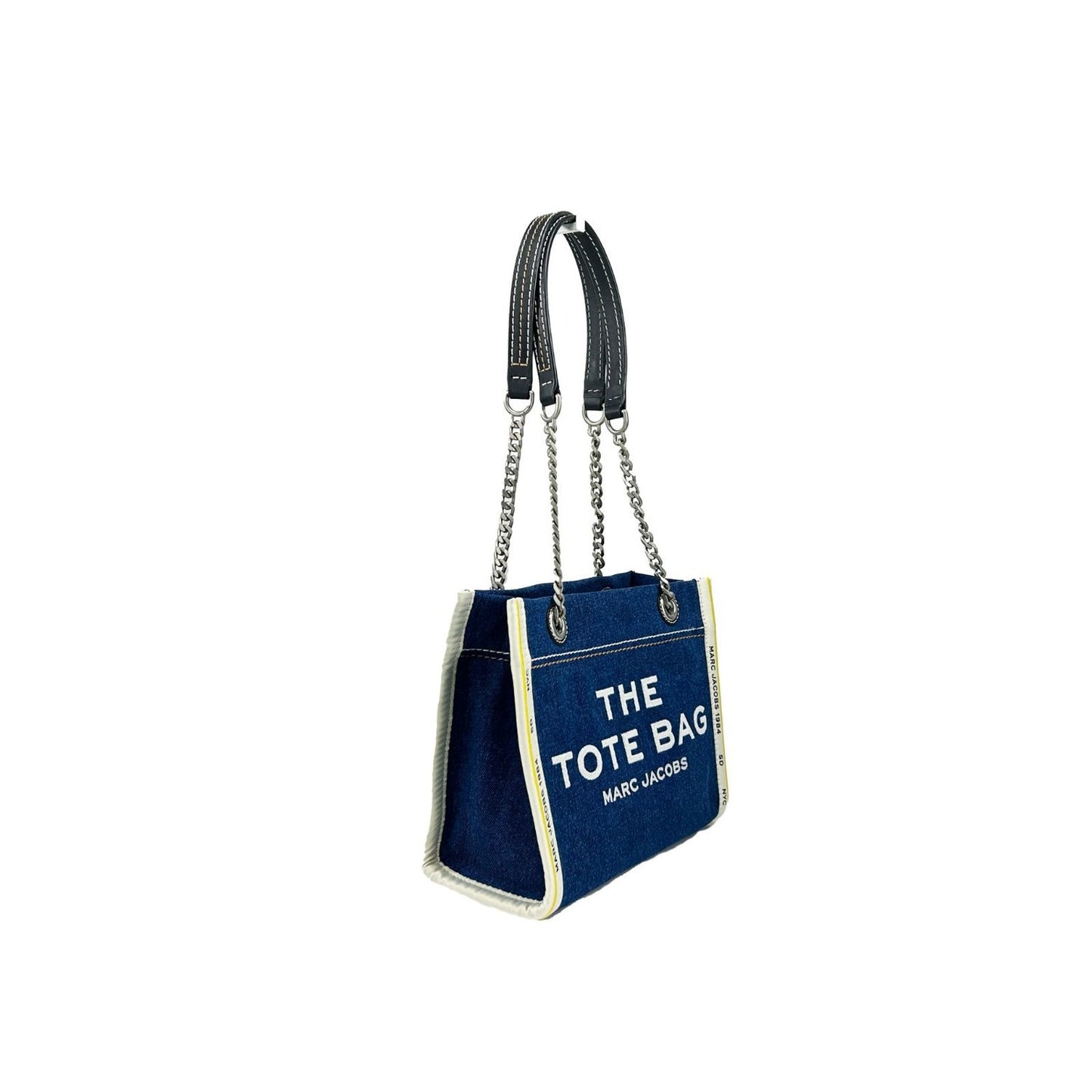 Marc Jacobs Denim Chain Small The Tote Bag