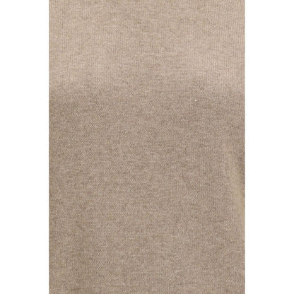 Brunello Cucinelli Brown Cashmere Turtleneck
