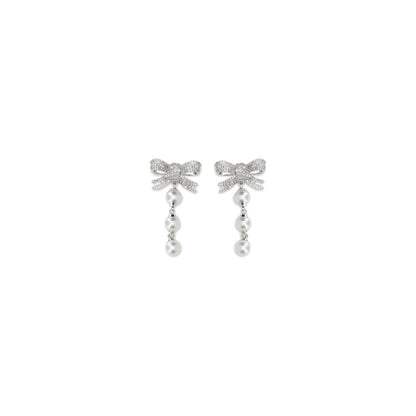 Self-Portrait Silver Brass Earrings