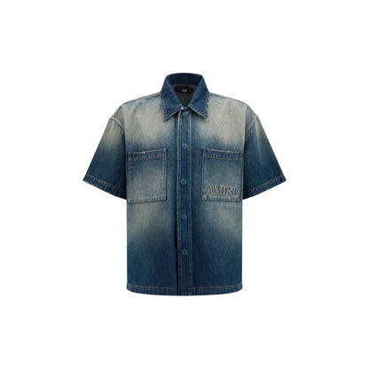 Amiri Blue Denim Shirt
