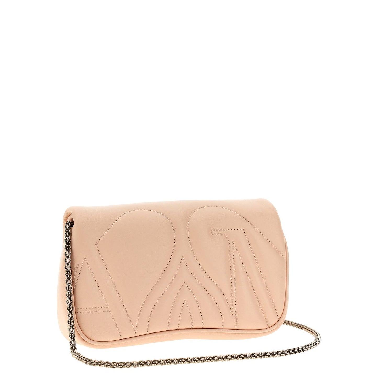 Alexander McQueen Beige Lamb Leather Crossbody Bag