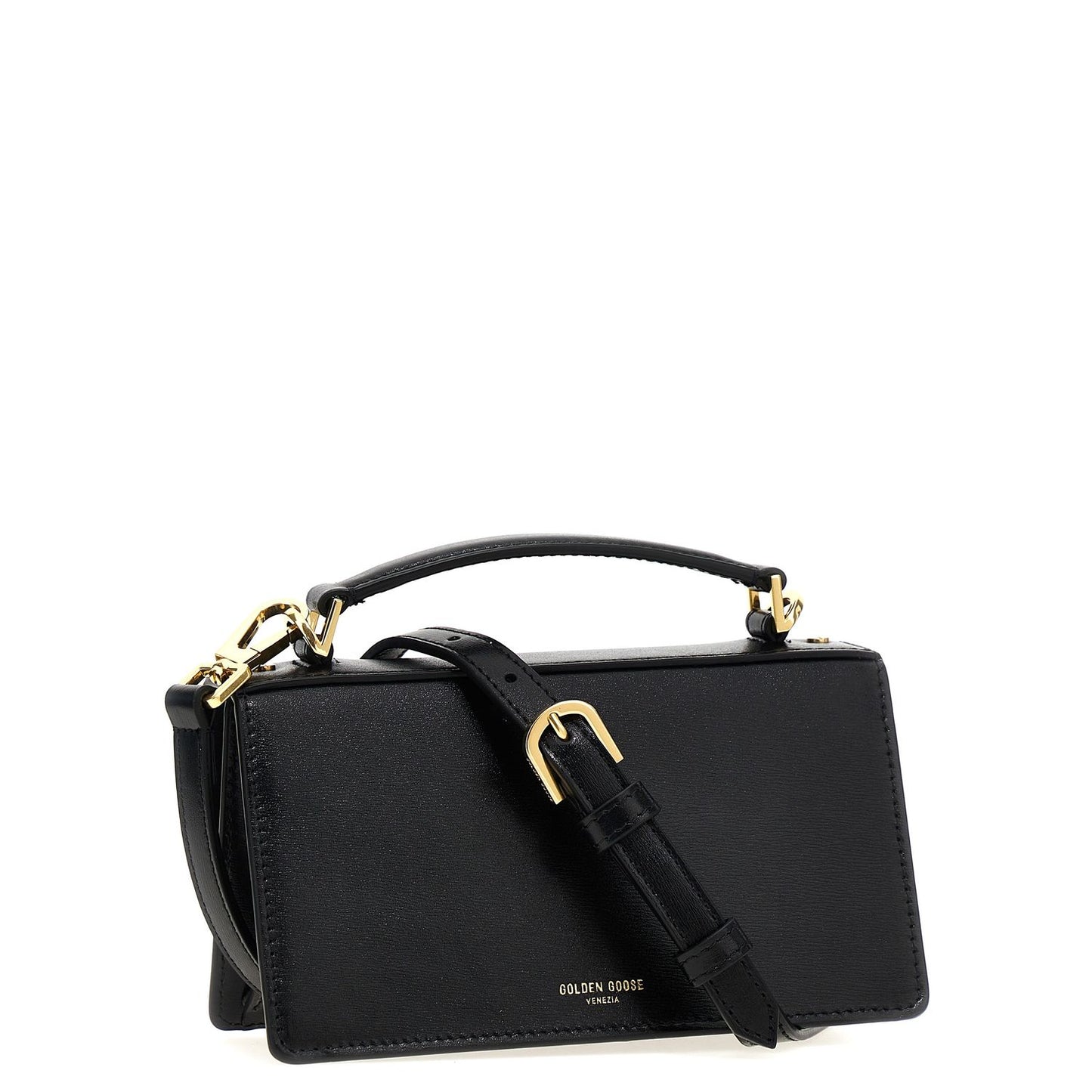 Golden Goose Black Cowhide Handbag