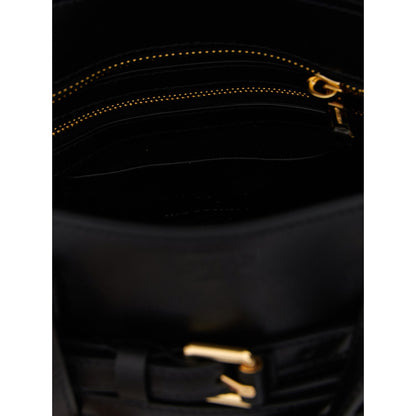 Moschino Black Polyester Handbag