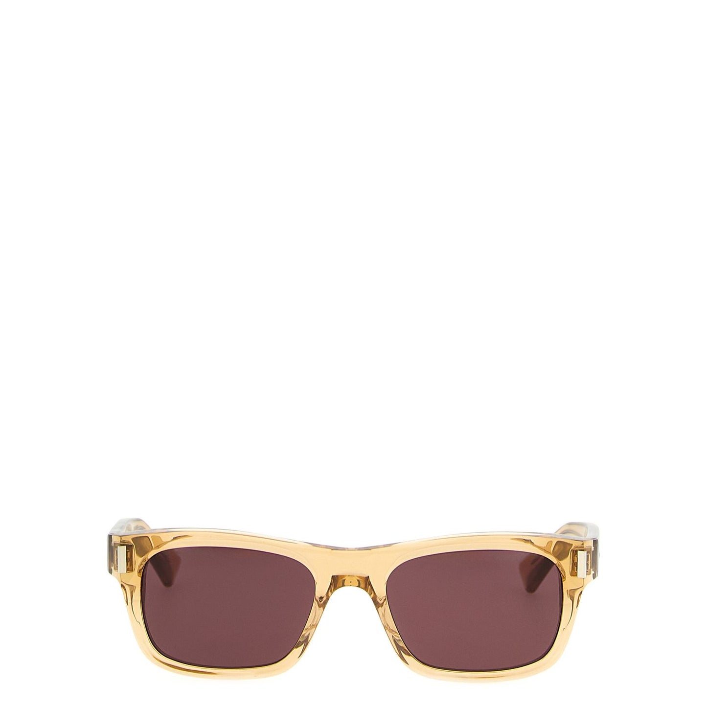 Saint Laurent Beige Acetate Sunglasses