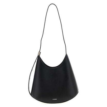 Jil Sander Black Bovine Leather Shoulder Bag