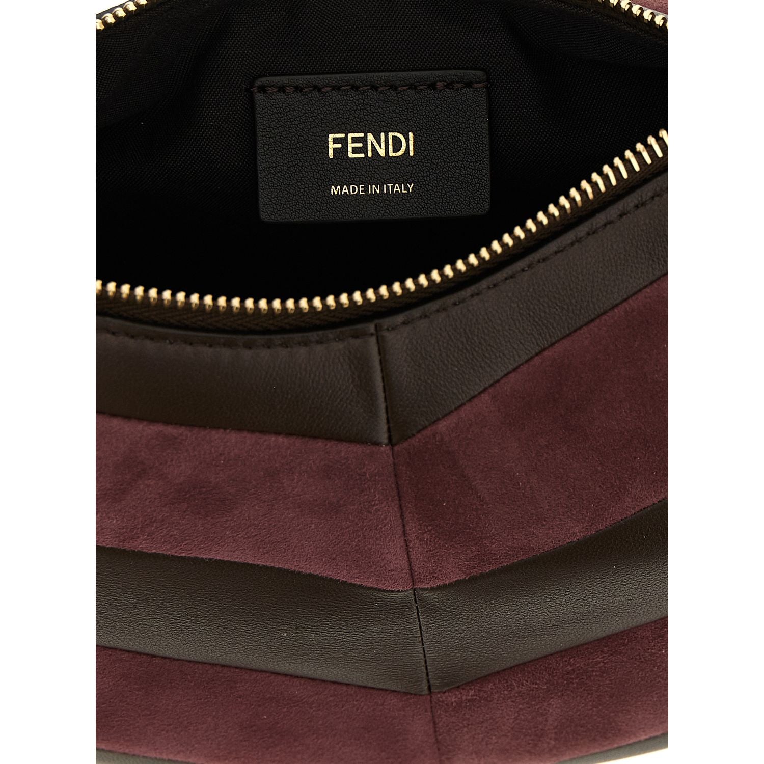 Fendi Multicolor Lamb Leather Handbag
