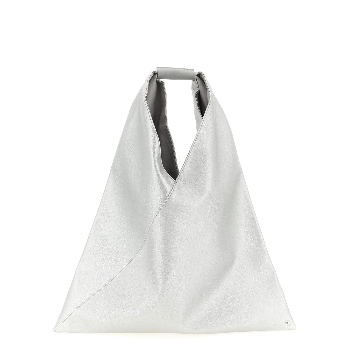 MM6 Maison Margiela Silver Polyethylene Handbag