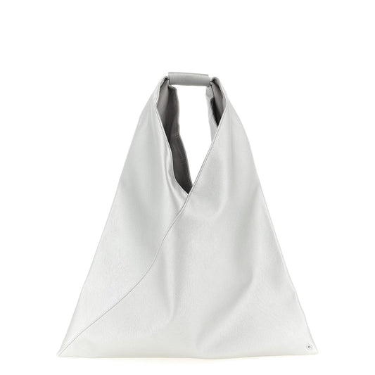 MM6 Maison Margiela Silver Polyethylene Handbag