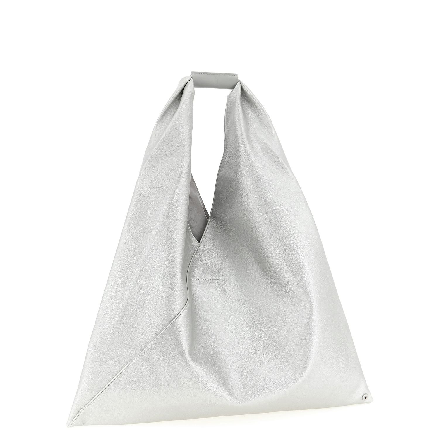 MM6 Maison Margiela Silver Polyethylene Handbag