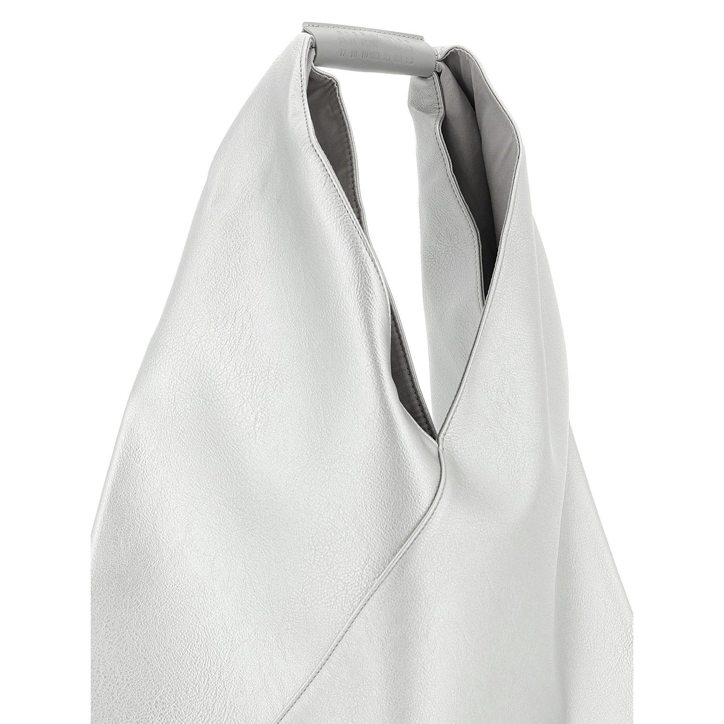 MM6 Maison Margiela Silver Polyethylene Handbag