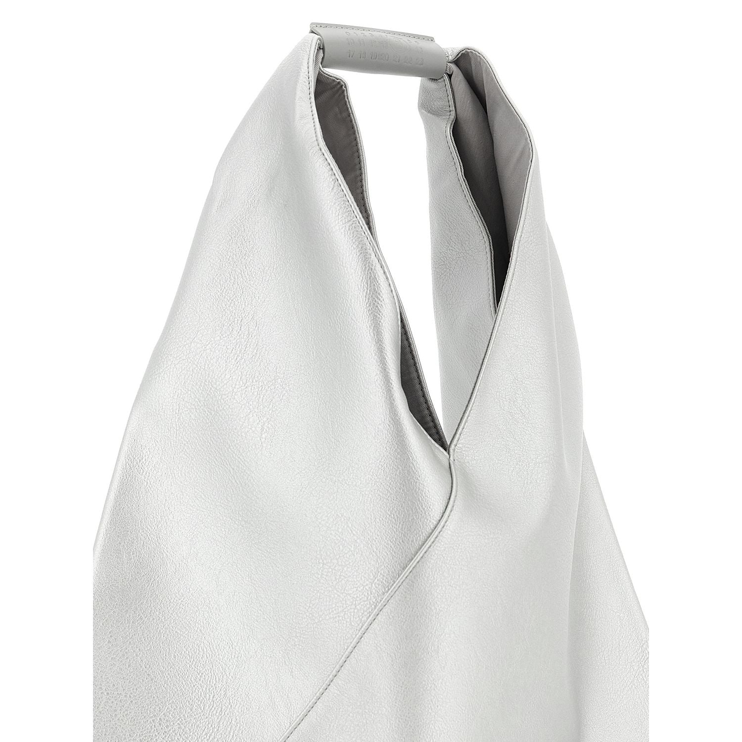 MM6 Maison Margiela Silver Polyethylene Handbag