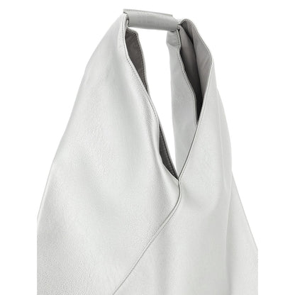 MM6 Maison Margiela Silver Polyethylene Handbag