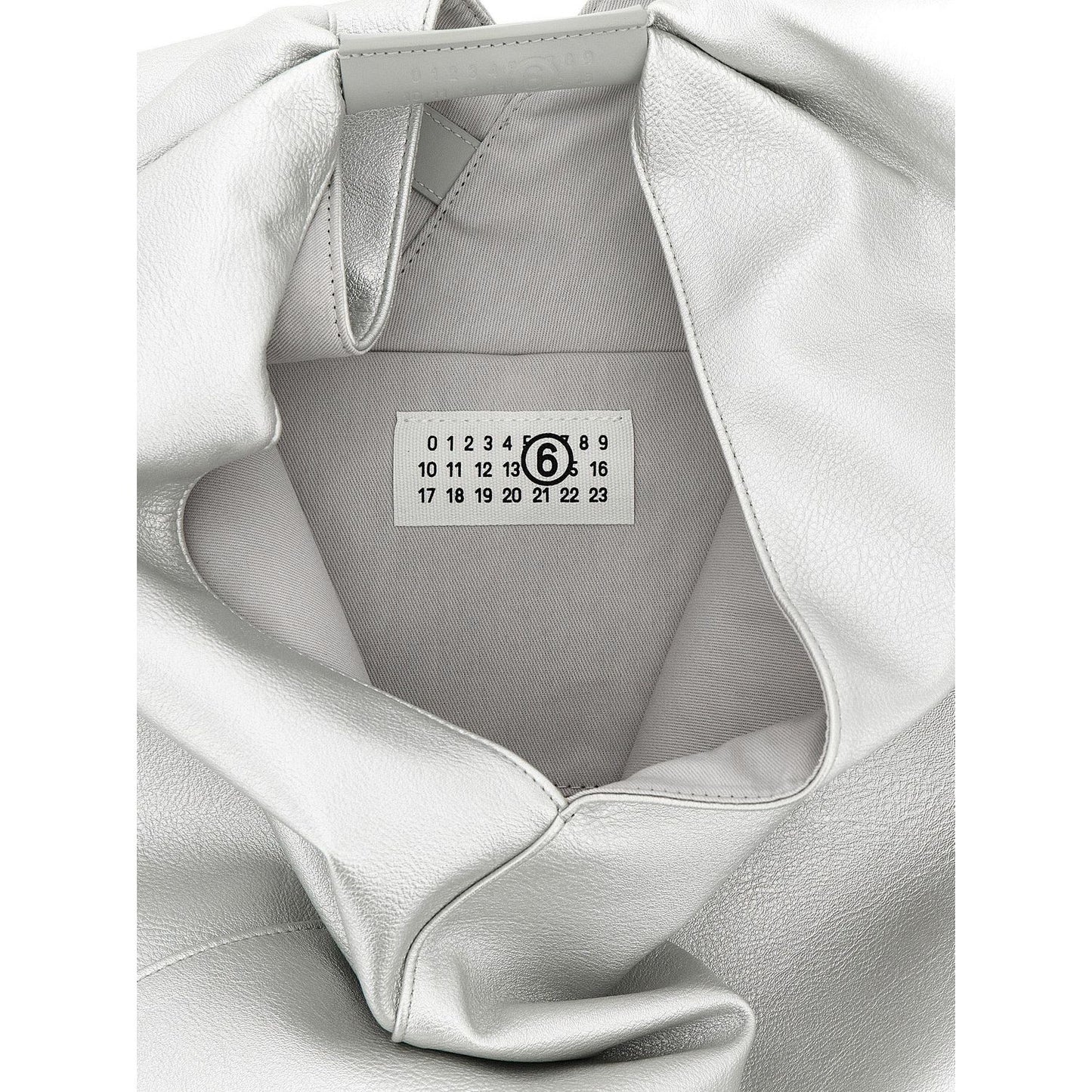 MM6 Maison Margiela Silver Polyethylene Handbag