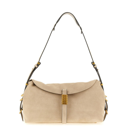 PINKO Beige Cowhide Shoulder Bag