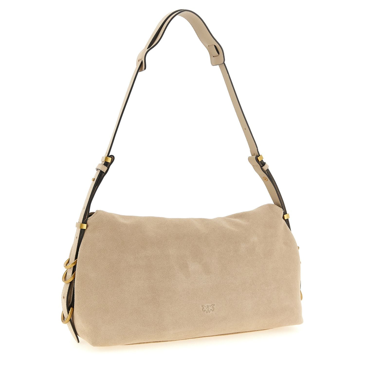 PINKO Beige Cowhide Shoulder Bag