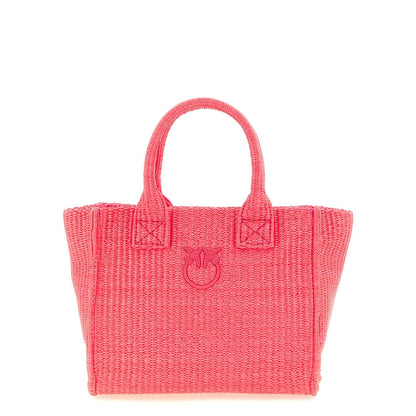 PINKO Fuchsia Polypropylene Tote Bag