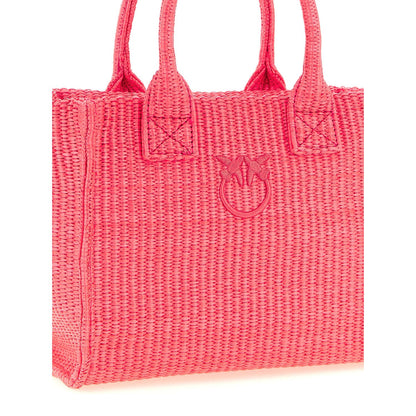 PINKO Fuchsia Polypropylene Tote Bag