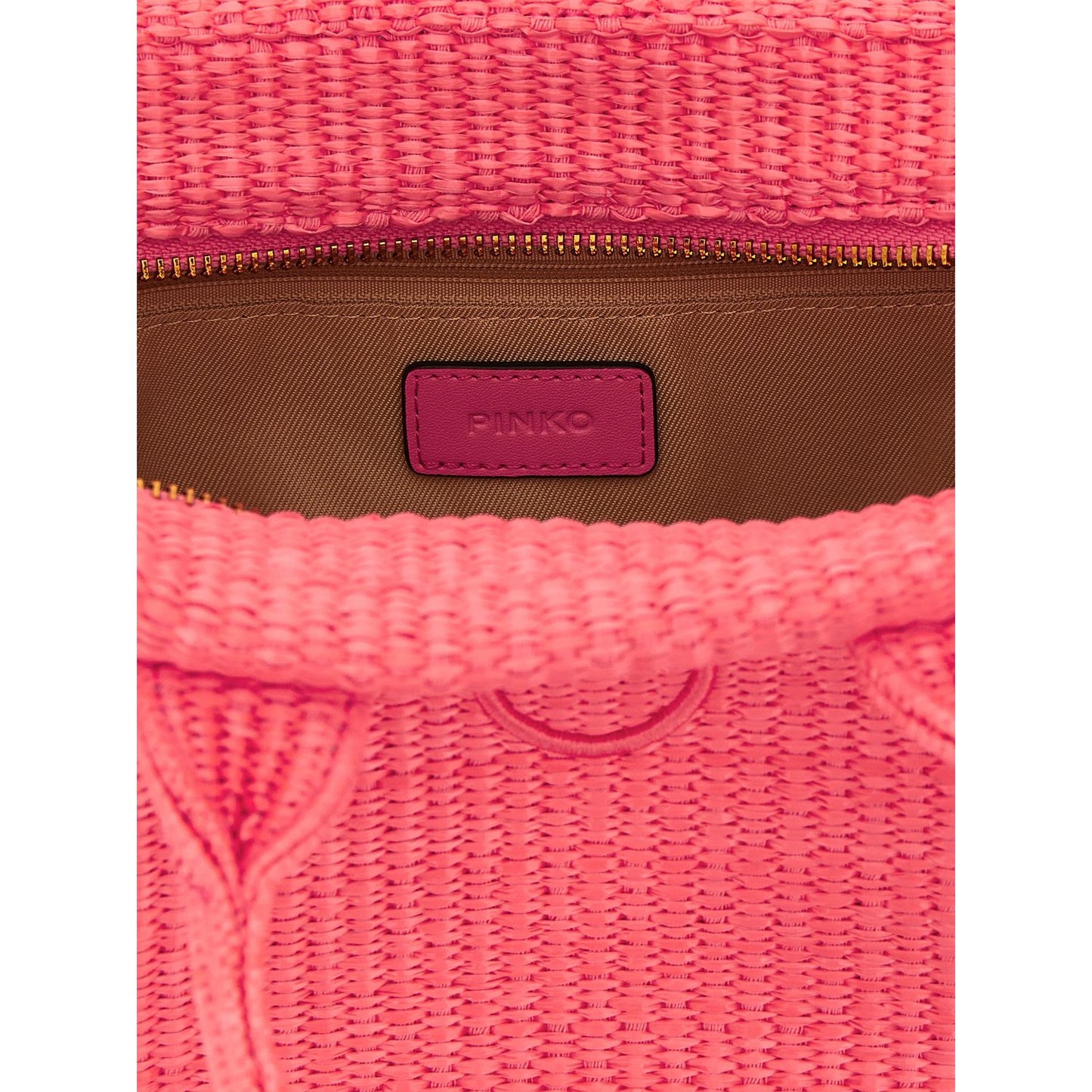 PINKO Fuchsia Polypropylene Tote Bag