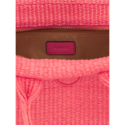 PINKO Fuchsia Polypropylene Tote Bag