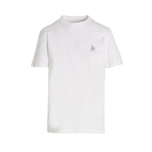 Golden Goose White Cotton T-Shirt