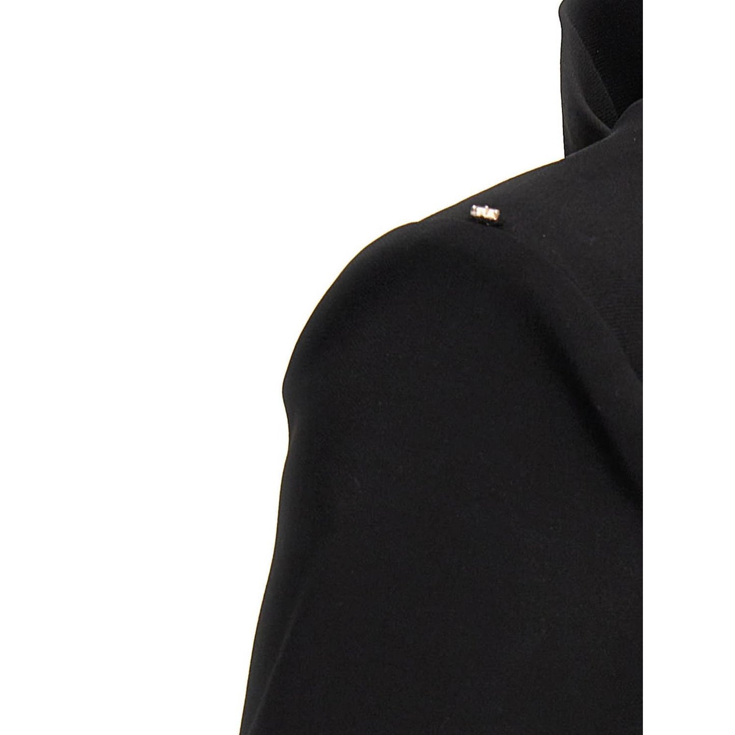 Sportmax Black Viscose Short Dress