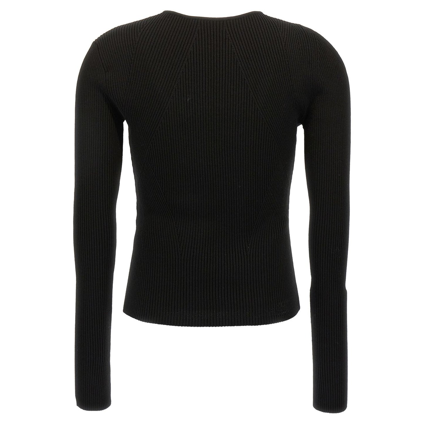 Alexander McQueen Black Wool Cardigan