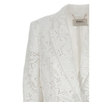 Zimmermann White Polyester Blazer