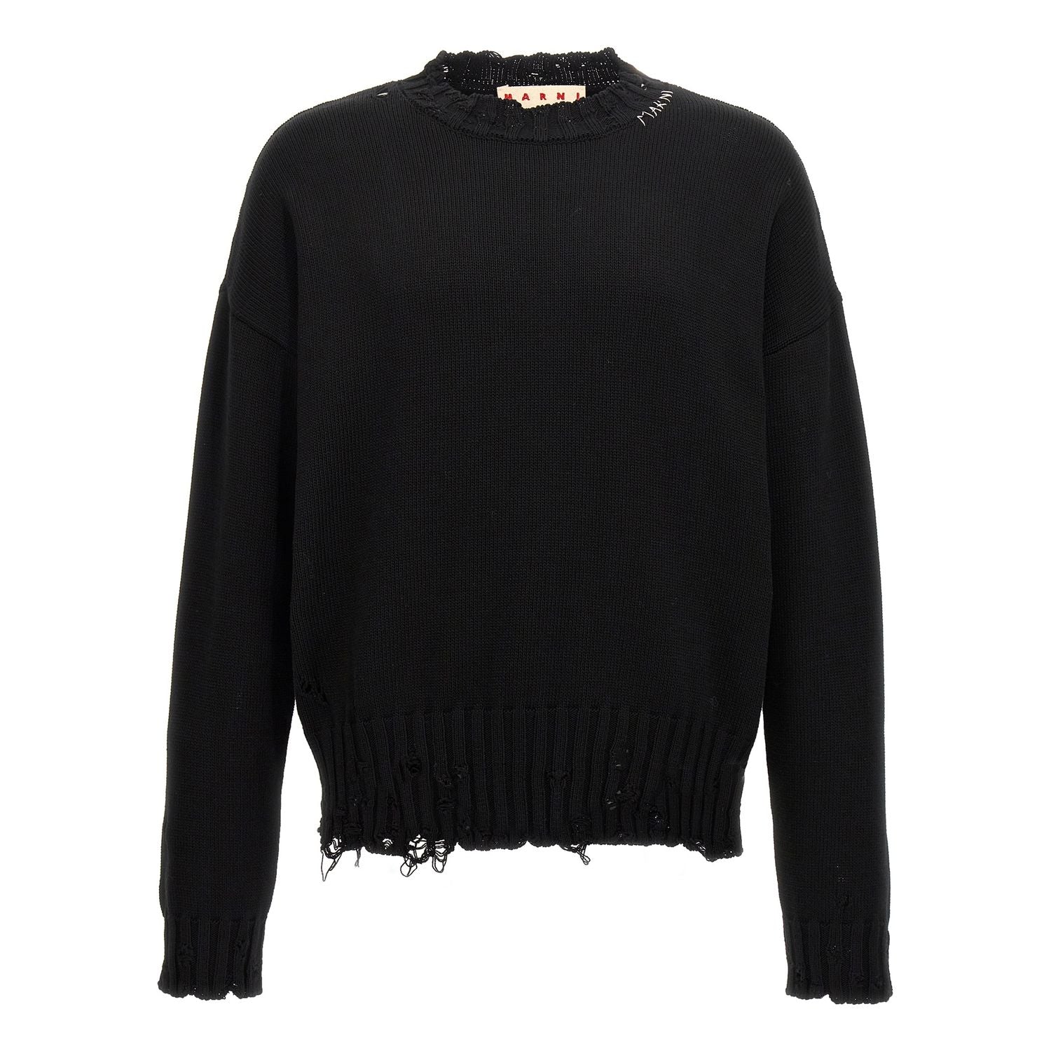Marni Black Cotton Cardigan