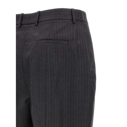 Alexander McQueen Gray Wool Dress Pants