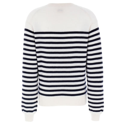 Khaite Bicolor Cashmere Cardigan