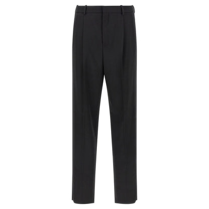 Saint Laurent Black Wool Dress Pants
