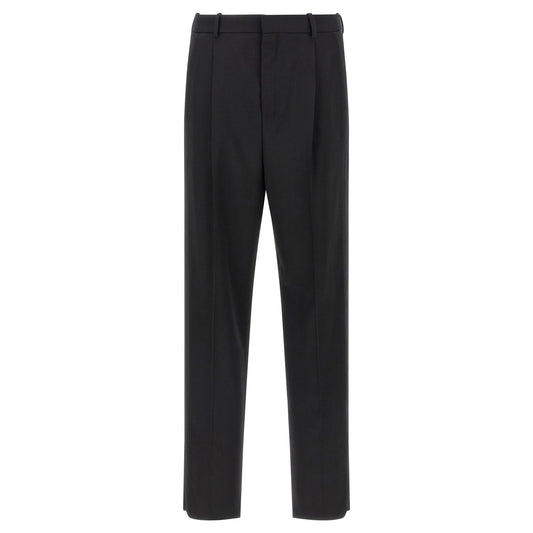 Saint Laurent Black Wool Dress Pants