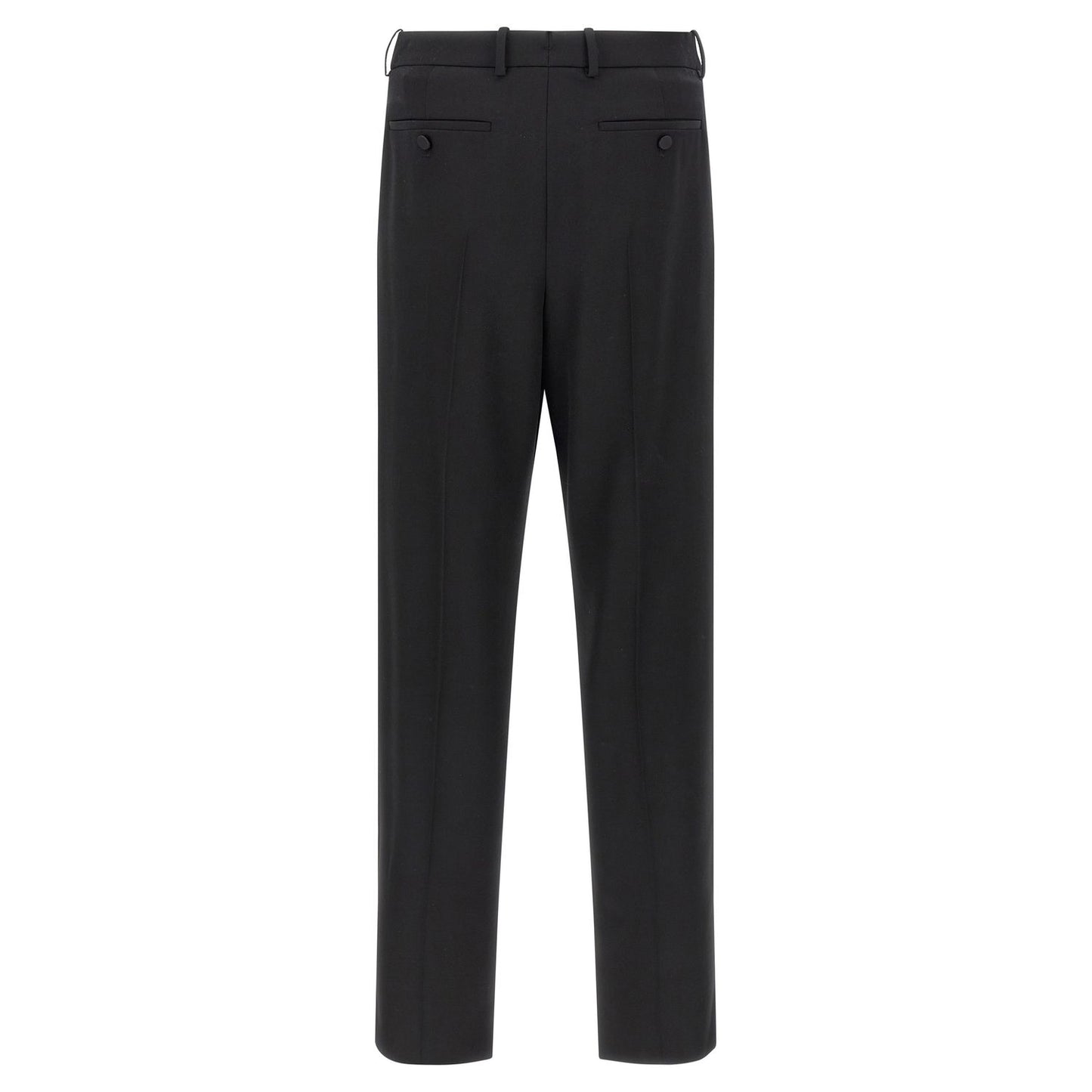 Saint Laurent Black Wool Dress Pants