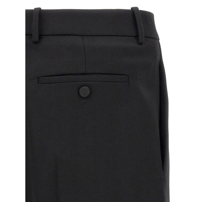 Saint Laurent Black Wool Dress Pants