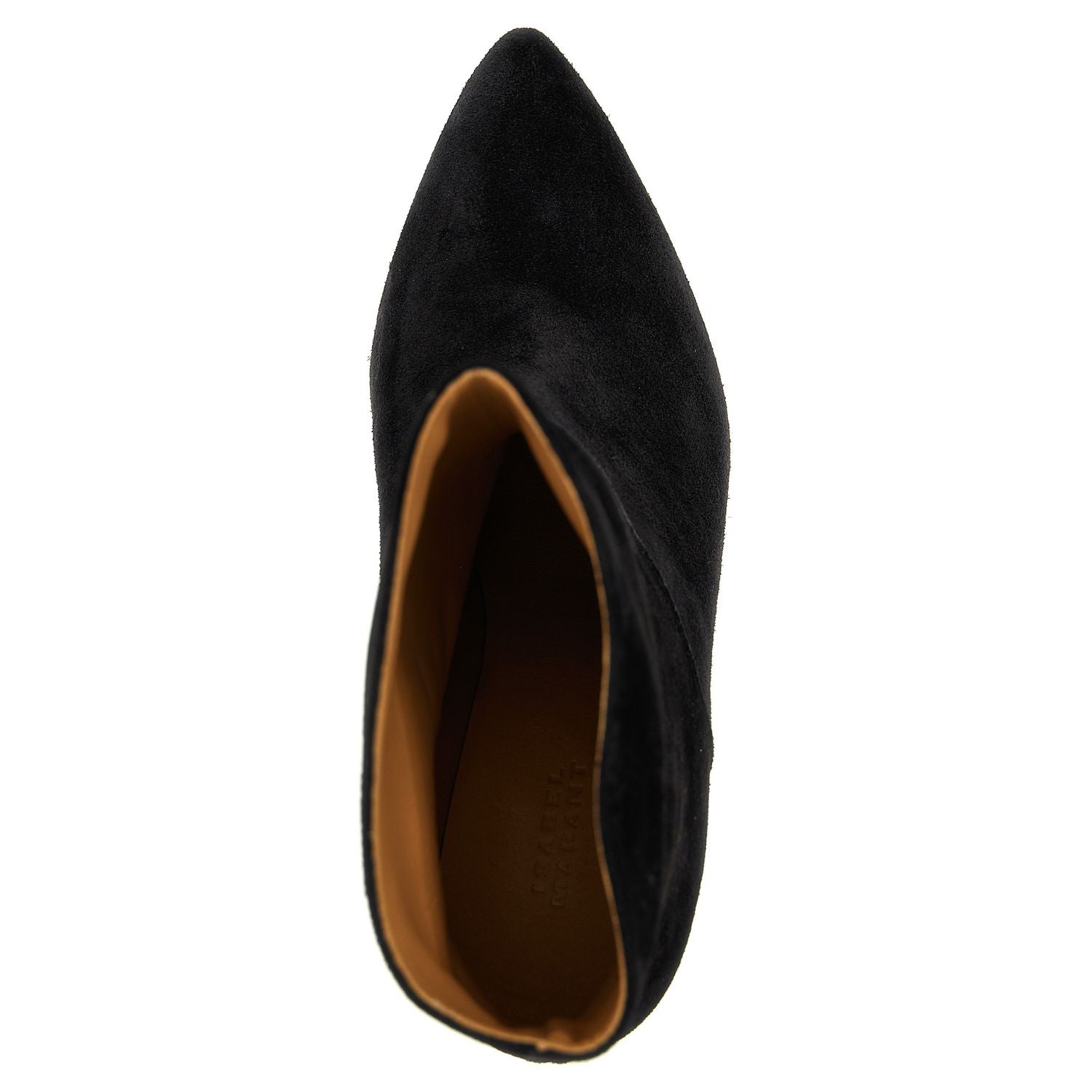 Isabel Marant Black Calfskin Ankle Boots