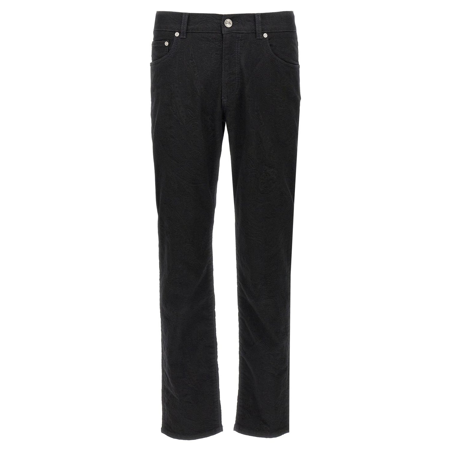 Etro Black Cotton Jeans Denim