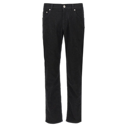 Etro Black Cotton Jeans Denim