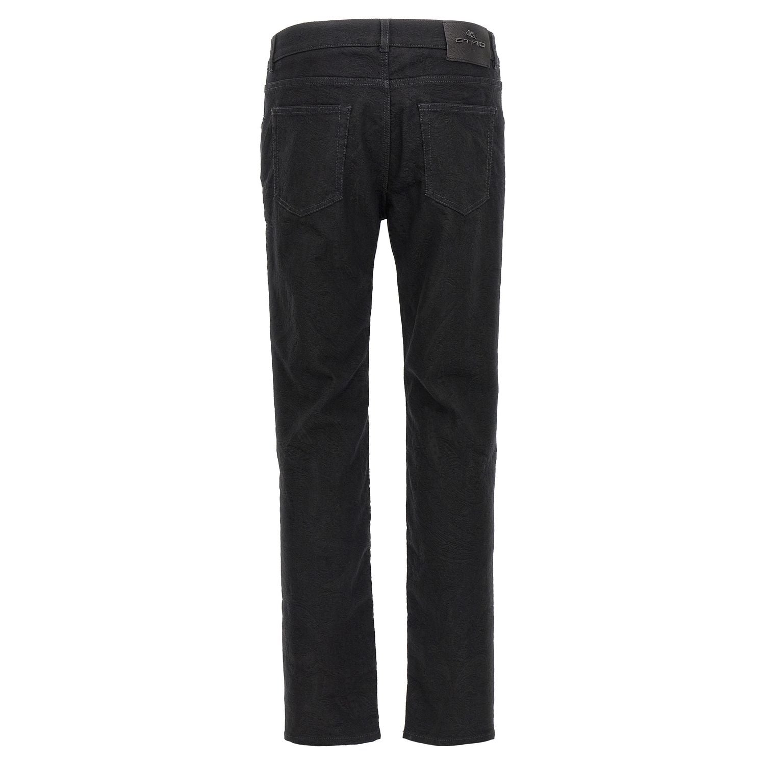 Etro Black Cotton Jeans Denim