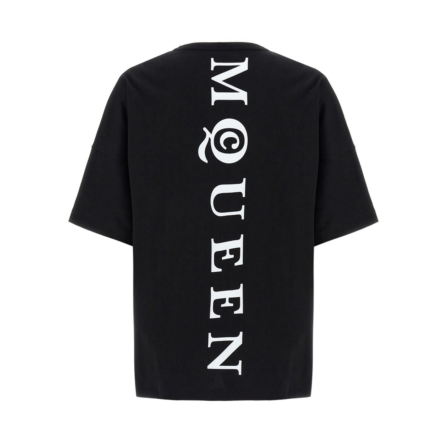 Alexander McQueen Bicolor Cotton T-Shirt