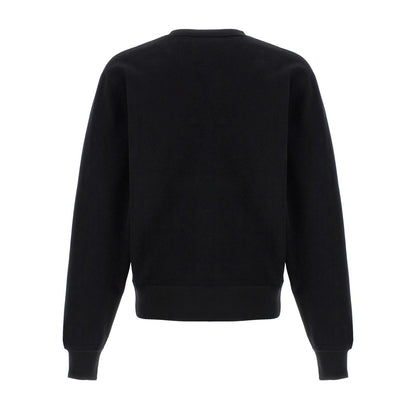 Saint Laurent Black Cotton Sweatshirt