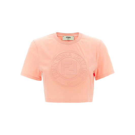 Fendi Multicolor Cotton T-Shirt
