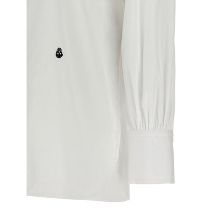 Alexander McQueen White Cotton Blouse