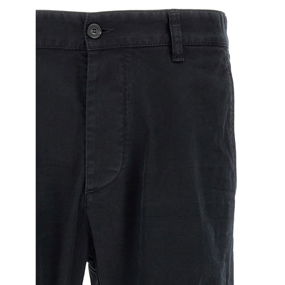 Dsquared² Black Cotton Chino Pants